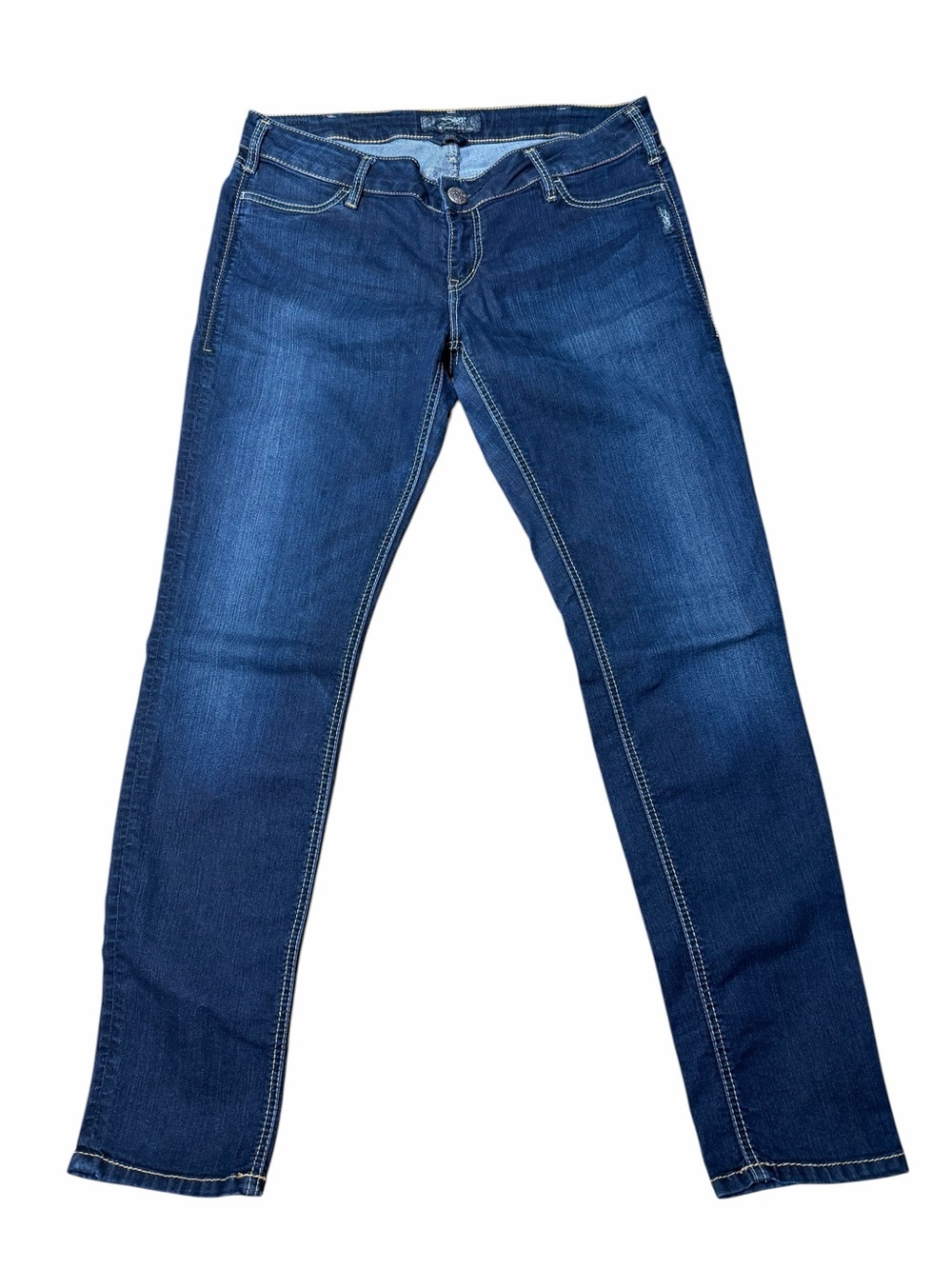 Silver Women’s Dark Blue Slim Straight Jeans